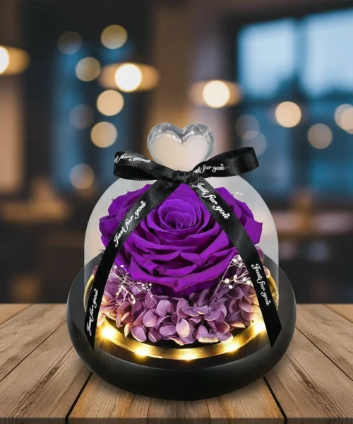 Mini Purple Rose