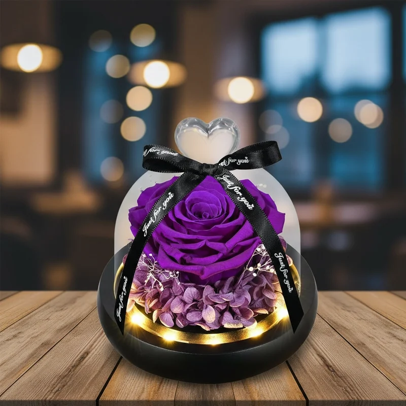 Mini Purple Rose