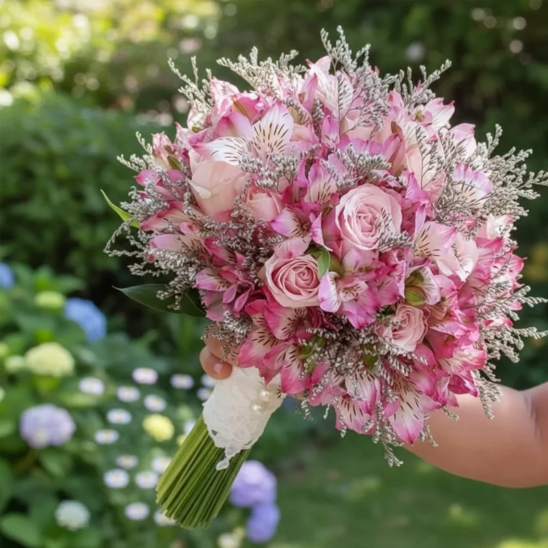 Pink Rose Bouquet