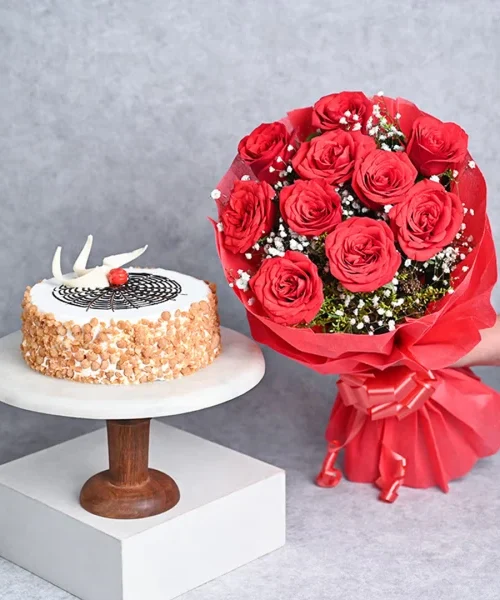 Vanilla Peanut Cake Combo img