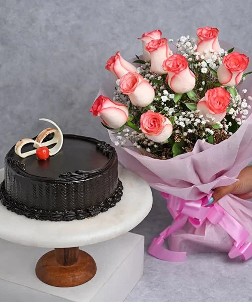 classy choc cake combo