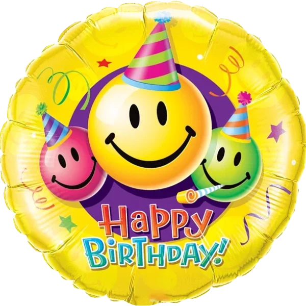 Birthday Smiley Faces