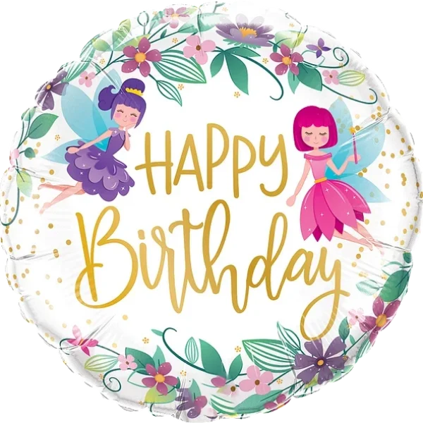 Birthday Wild Flower Fairies