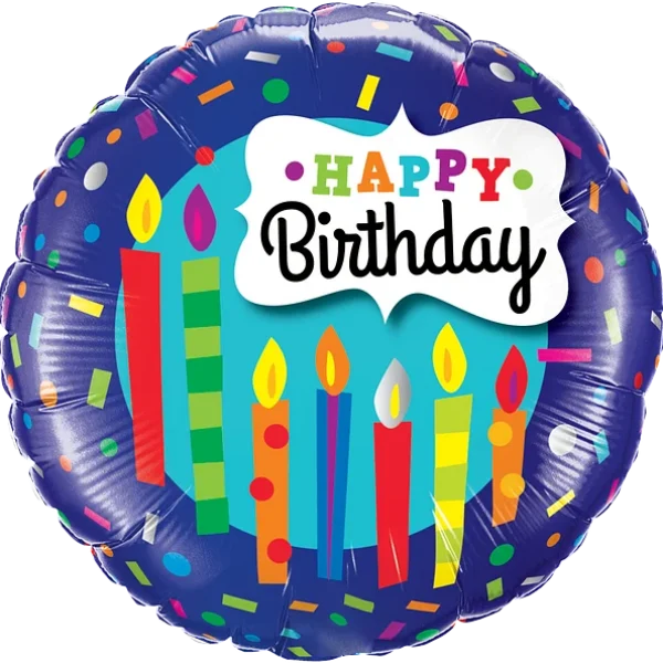 Birthday Candles & Confetti